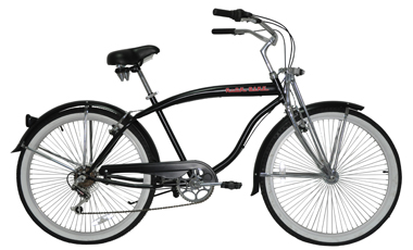 26"Shimano 6 Speed Beach Cruiser Bicycle ARS-2662S